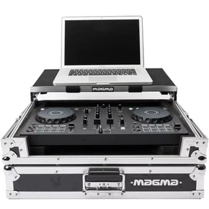 MAGMA DJ CONTROLLER WORKSTATION DDJ FLX 4 Flightcase con slitta per laptop - Imagen 1 de 4