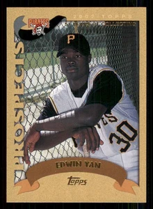 2002 Topps Traded Gold #T219 Edwin Yan /2002 - Picture 1 of 2