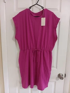 NWT A New Day Women's Pink Dress w/Pockets Spring Summer Casual Work Outfit XXL - Picture 1 of 7