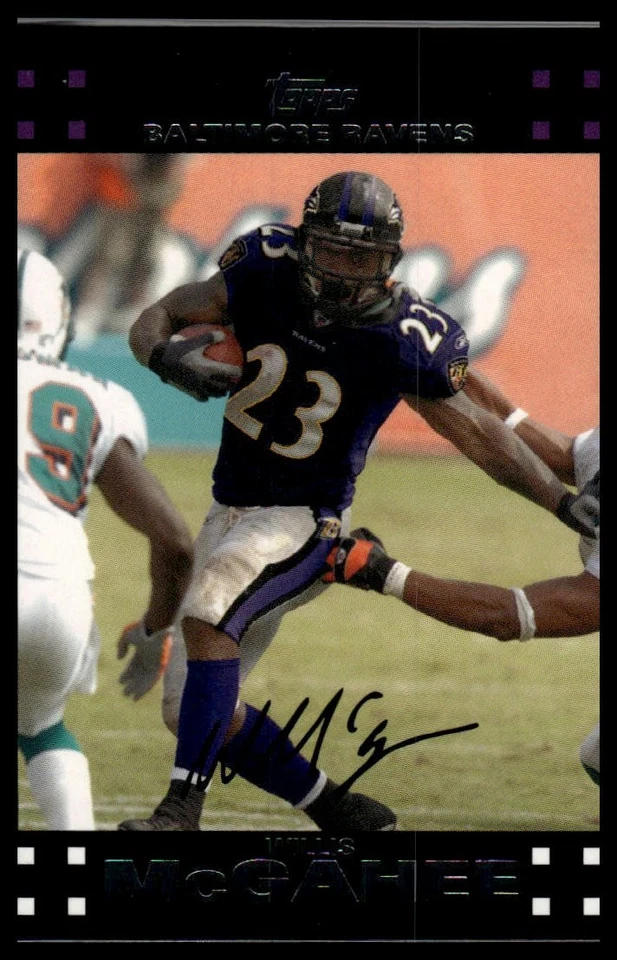 2007 Topps #54 Willis McGahee - Image 1 of 2