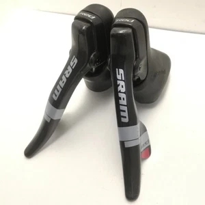 SRAM Sram RED 2×10s Double Tap Lever Set Black for Road Bike Carbon Japan - Picture 1 of 10