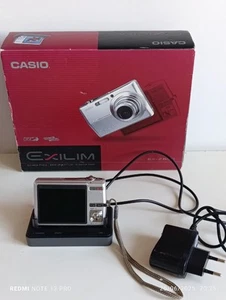 Casio Exilim EX-Z600 6.0MP Digital Camera Silver Working 2GB SD Card - VGC - Imagen 1 de 12