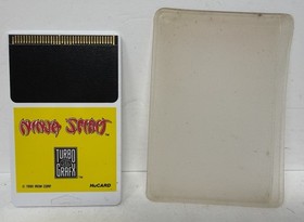 TurboGrafx 16 NINJA SPIRIT HuCARD Only 1990 Very Good Condition TESTED