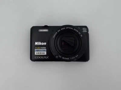 Nikon COOLPIX S7000 Black 16.0MP Cam English OK Portable & Delivers Great Pics - Image 1 of 4