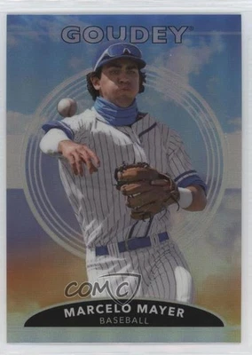 2022 Upper Deck Goodwin Champions Goudey Platinum Sky /99 Marcelo Mayer #GP25 - Image 1 of 2