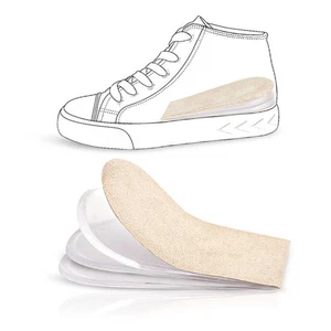  1 Paar unsichtbare Innenhöhungsschuhpolster verstellbare Höheneinlegesohle hoch - Bild 1 von 11