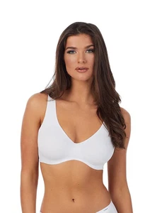 Le Mystere Signature Cotton Underwire Bra coconut 38D NEW - Picture 1 of 1