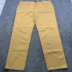 Banana Republic Traveler Athletic Fit Pants Jeans Men’s Size 44x34 Tan NWOT - Picture 1 of 6