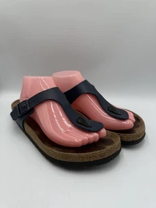 Sandali Birkenstock donna 39 blu Giza Birko-Flor slip on scarpe infradito - Foto 1 di 11