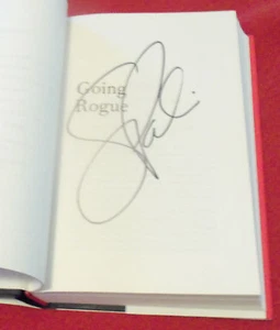 Sarah Sara Palin Paylin signed auto autograph Going Rogue hardcover hc book MT - Picture 1 of 1