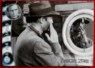 TWILIGHT ZONE - Card #242 - DEAD MAN'S SHOES - WARREN STEVENS - Image 1 of 2
