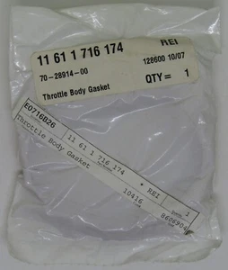 NUEVO GENUINO BMW OEM CARROCERÍA DEL ACELERADOR JUNTA PARTE NO. 11 61 1 716 174 - Imagen 1 de 2