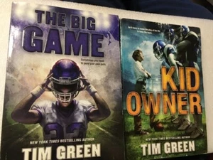 2 - Tim Green Books - Kid Owner - 9781338110579 The Big Game - 9781338606683 - Foto 1 di 1