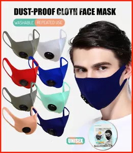 VENTA Mascarilla de Moda Facial Negra y Colores Lavable Reutilizable Adulto MASCARILLA ENVÍO A EE. UU. - Imagen 1 de 6