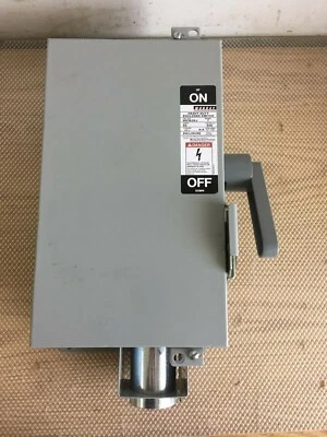 MURRAY HH362KJ 60 AMP 600 VOLTIOS 3P HD DESCONEXIÓN INTERIOR..D-481 Foto 1 de 4