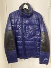 Nautica Men's Quilted Puffer Jacket Purple Size Large