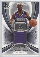 2005-06 SP Game Used Edition Authentic Fabrics Bobby Jackson #AF-BJ