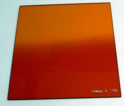 Cokin A 198 Sun 2 (A198) Gradual Lens filter France A series 67X72mm sunset smal - Image 1 of 4