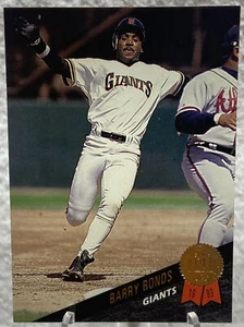 1993 Leaf Barry Bonds #269 Baseball Card San Francisco Giants - Picture 1 of 2