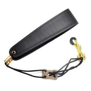 Neck Padded Sax Strap Black For Saxophone Bass Clarinets Oboes - Picture 1 of 4