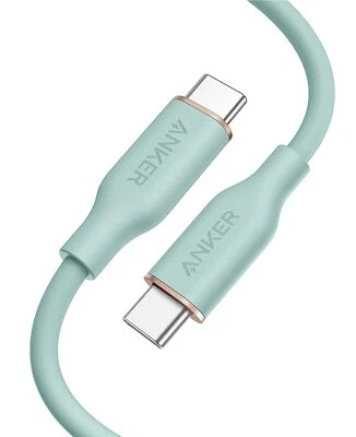 Anker Powerline III Flow 100W USB C Charging Cable Color Silicone for Galaxy MAC - Image 1 of 4