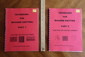 Techniques for Knitting Machines Part 1 & 2 Creating The Knitted Fabric Garment - Picture 1 of 14