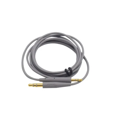Bose QuietComfort QC25 QC35 Headphones Cable Cord 2.5mm To 3.5mm Gray - Image 1 of 4