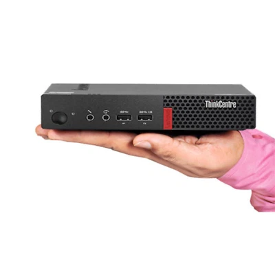 Lenovo ThinkCentre M710q Mini PC Core i5 16GB RAM 512GB SSD / 500GB HDD Win 11 - Image 1 of 4
