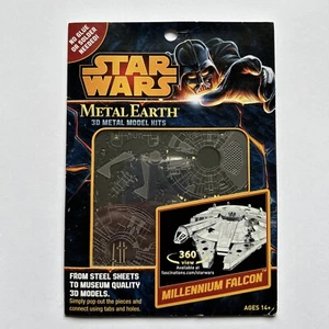 Star Wars Metall Erde 3D Metall Modellbausatz Millennium Falke Lucasfilm Stahl Physik - Bild 1 von 2