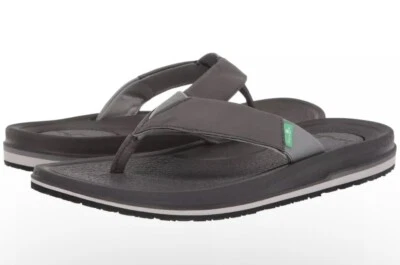 Cerveza Sanuk acogedora 3 carbón para hombre talla US 12/UK 11 Foto 1 de 4