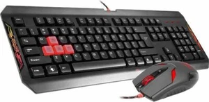 NEU Tastatur + Maus A4 Tech Bloody Q1100 USB GAMING (A4TKLA44625) - Bild 1 von 2