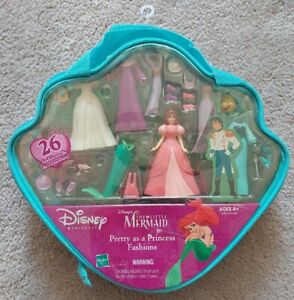 Disney's The little Mermaid Pretty As a Princess Fashions Play Set Hasbro 2002