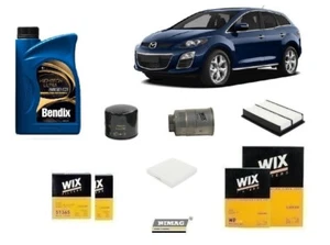 Kit Filtri Tagliando per Mazda CX-7 2.2 MZR-CD AWD + 6 Litri Olio 5W30 - Imagen 1 de 11
