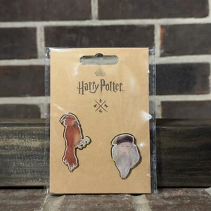 Prendedores de colaboración HARRY POTTER YUME NYC Albus Dumbledore & Fawkes - Imagen 1 de 2