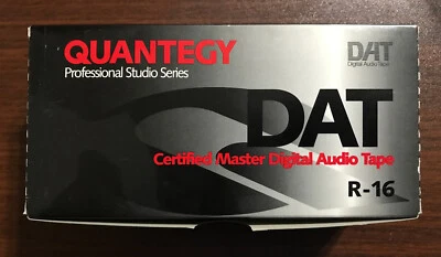 DAT Tapes Quantegy R-16 Digital Audio Tape Recording New Case 10 Lot - Image 1 of 2