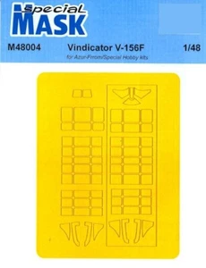 Spezielle Hobby Modelle 1/32 VOUGHT SB2U V-156F VINDICATOR Farbe Maske Set - Bild 1 von 2