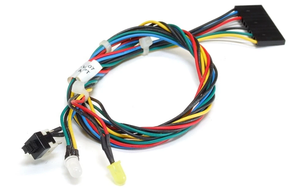 Fujitsu-Siemens T26139-Y3701-V107 Power Switch HDD LED Front Panel Cable/Kabel - Bild 1 von 1