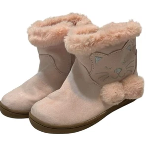 Rampage girls faux suede kitten boots size 8 - Picture 1 of 9