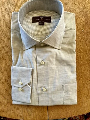 Camisa de vestir Robert Talbott Estate para hombre, cuello grande de 16,5”, lista nueva $298,00 Foto 1 de 4