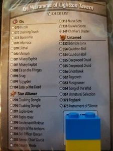 Keyforge Deck WC(Dis/Untamed/Star Alliance) Quixxle Stone, Infurnace, E'e - Picture 1 of 2