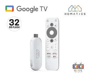 Homatics Stick 4K Stick 2GB RAM 32GB Storage - Google TV Certified, Netflix 4K - Picture 1 of 7