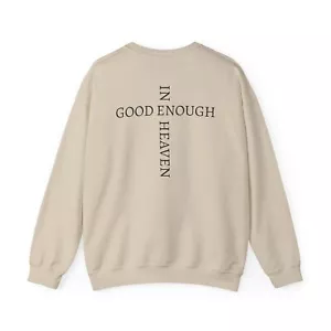 SAM Miller MUSIC GOOD ENOUGH IN HEAVEN Unisex Heavy Blend™ Crewneck Sweatshirt - Picture 1 of 45