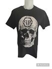 Philipp Plein T-Shirt Skull Motiv, schwarz Gr. L