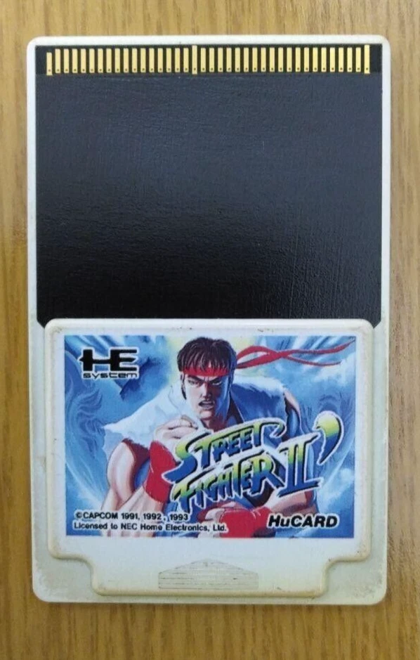 PC Engine Hu STREET FIGHTER II 2 II' DASH Card Only - Image 1 of 1