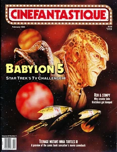 CINEFANTASTIQUE MAGAZINE - BABYLON 5 - THE STAND - REN & STIMPY - TEENAGE MUTANT - Picture 1 of 5