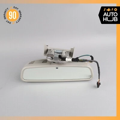 Espelho retrovisor interno cinza 07-09 Mercedes W221 S550 S63 AMG S600 fabricante de equipamento original - Imagem 1 de 4