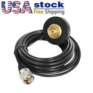NMO Mount Magnetic Base PL259 Plug for With RG-58 cable For Mobile Radio Lot1 - Zdjęcie 1 z 4