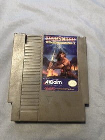 Iron Sword Wizards & Warriors II - Authentic Nintendo NES Game - Tested