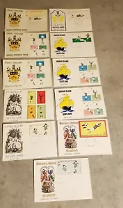 SCOTLAND 11 FIRST DAY COVER SOCCER- FOOTBALL WORLD CUP - Picture 1 of 1
