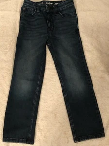 Cat & Jack Size 7 Girls Straight Stretch Blue NWOT - Picture 1 of 7
